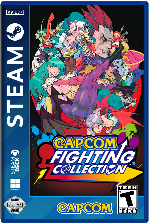 Capcom Fighting Collection + DLC + Multiplayer cover