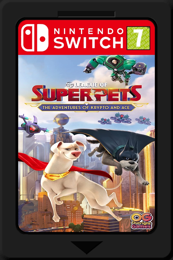 DC League of Super-Pets: The Adventures of Krypto and Ace cover