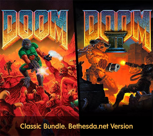 DOOM + DOOM II: Classic Bundle – Bethesda.net v7155 (Jan 09, 2020) + 4 Add-ons cover