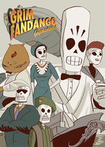 Grim Fandango Remastered cover