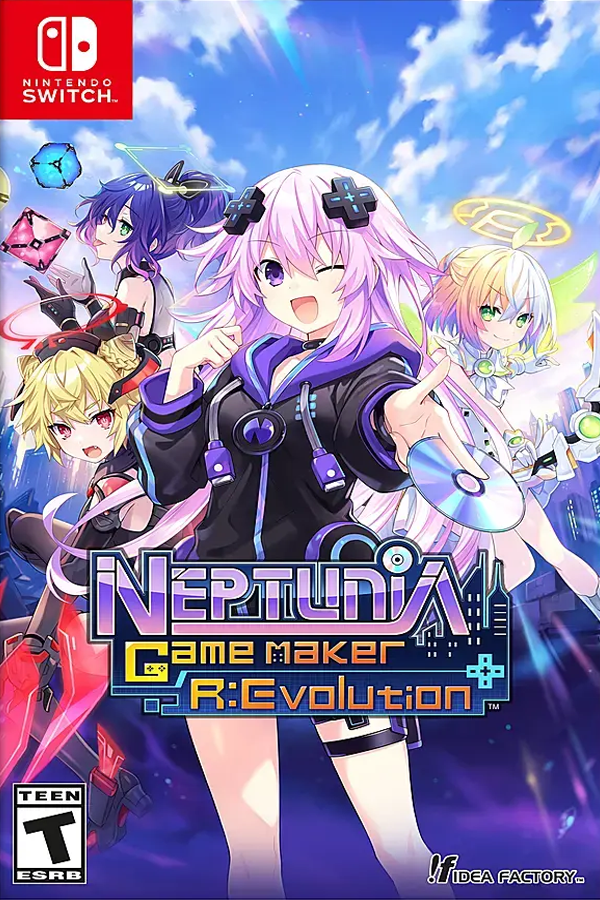 Neptunia Game Maker R:Evolution – Deluxe Edition, v1.0.18.0 + 4 DLCs/Bonuses cover