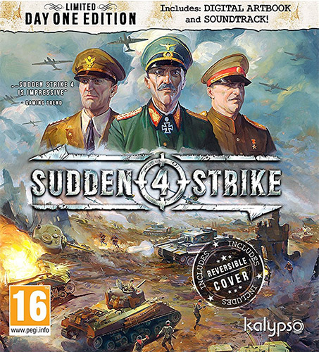 Sudden Strike 4: Day One Edition – v1.12.28520 + 4 DLCs cover