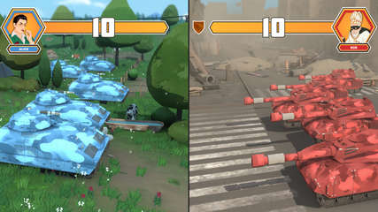 Super World War game cover
