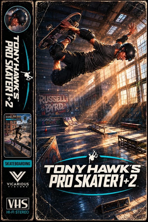 Tony Hawk’s Pro Skater 1 + 2, v1.0.2 + Ryujinx Emu for PC cover