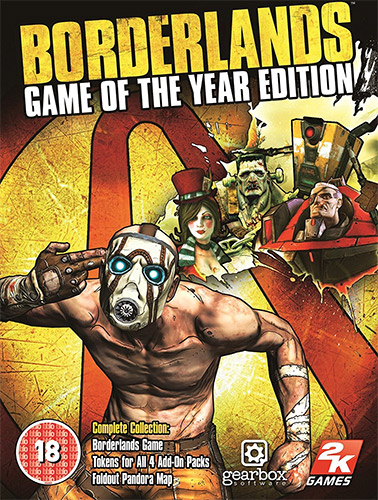 Borderlands: Game of The Year Edition – v1.5.0 + 4 DLCs cover